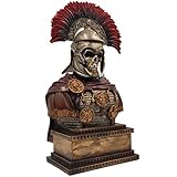 LOOYAR Römisches Imperium Römische Legion Undead Centurion Soldat Krieger Harz-Statue Skulptur Ornament