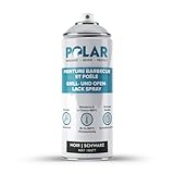 Polar Sprühlack für Grills und Öfen - Schwarz Matt - 400ml - bis zu 800 °C hitzebeständige Farbe für Grills, Öfen, Kamine und Metalloberflächen - für den Innen- und Außenbereich