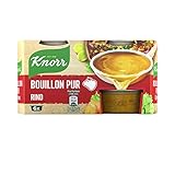 Knorr Bouillon Pur Rind leckere Rinderbrühe mit vollem Geschmack 6 x 28 g 1 Stück