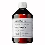 Rizinusöl kaltgepresst 500ml - 100% reines Rizinusöl (Ricinus communis) von wesentlich.