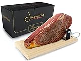 Serrano Schinken gereift ohne Knochen Gran Reserva ca. 1 Kg - Spanischer Schinken (SCHINKENHALTER UND MESSER NICHT ENTHALTEN) – Jamonprive Premium