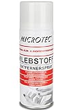 Microtec® Klebstoffentferner | 400ml | entfernt zuverlässig hartnäckige Dicht- und Klebstoffreste, Farben und Lacke, Ölrückstände, Teer, Harze | starke Lösekraft | ideal für Etikettenrückstände