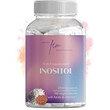 Inositol FEM Myo & D-Chiro 4100mg, 180 Kapseln | Bei Zyklusstörungen aufgrund des PCO-Syndroms, Präkonzeption & Schwangerschaft | Inositol, Folsäure, Chrom, Zink, B6, B12, D3, Selen und Mangan