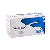 Teqler T-431101 Alkoholtupfer (100-er Pack)