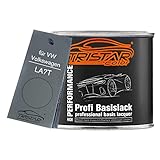 TRISTARcolor Autolack Dose spritzfertig für VW/Volkswagen LA7T United Grey Metallic Basislack 0,5L