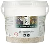 Mühldorfer Natur-Mineral & Vitamine, 3 kg, Multivitalstoff-Präparat, unterstützt den Pferdeorganismus, Bio-Qualität, Ergänzungsfutter für Pferde