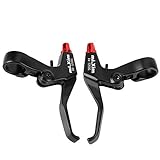 OhhGo 1 Paar Mountainbike Anti-Rutsch-Bremshebelgriff für 22 mm Lenker Red0 Fahrradbremse Fahrrad Bremse Lenker Bremse Lenker Bremshebel Bremshebel Bremse Lenker Fahrrad Bremse Lenker Fahrrad