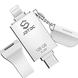 MFi-zertifizierter 128GB USB-Stick-iPhone-Flashlaufwerk iPhone-Flash-Speicher USB-Lightning-Stick-iPhone-Foto-Stick iPhone-Speichererweiterung Memory-Stick USB-Speicher-für-iPhone-iPad Handy USB C