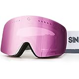 Sinner Pine Skibrille – Herren und Damen – 100% UV Schutz - Doppel-Objektiv – Anti Beschlag – Skihelm Kompatibel – Brillenträger – Mehreren Stylischen Farben