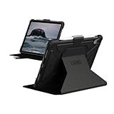 Urban Armor Gear Metropolis Case für Apple iPad 10.9 (10. Generation 2022) [Apple Pencil Halterung, Wake/Sleep, Standfunktion, Sturzfest, FrogSkin Material] schwarz