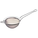 WMF Gourmet Küchensieb klein 8 cm, Teesieb Edelstahl, kleines Sieb, Cromargan Edelstahl poliert, spülmaschinengeeignet