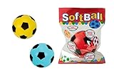 Simba 107351200 - Soft-Fußball, 3-fach sortiert, es wird nur ein Artikel geliefert, 20cm