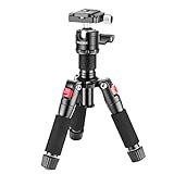 NEEWER Mini Stativ für Kamera mit 360°Kugelkopf Aluminiumlegierung 20'/ 50cm 1/4' Arca Type QR Plate,tragbares Desktop Reisestativ für DSLR Kamera Video Camcorder, maximale Belastung: 11lb/5kg
