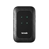 Tenda 4G180 Mobiler WLAN Router (4G/LTE bis zu 150/Mbit/s Download, 50Mbit/s Upload, Hotspot, Cat.4 Router), 2100mAh, Plug & Play, kompatibel mit Allen europäischen SIM Karten