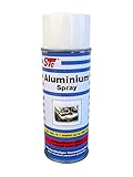 STC Aluminium Spray 400 ml Aluspray hitzebeständig bis 600 °C Auspufflack Silber Thermolack