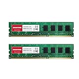 [DDR3 RAM] Gigastone Desktop RAM 16GB (2x8GB) DDR3 Ram 16GB DDR3-1600MHz PC3-12800 CL11 1.5V UDIMM 240 Pin/Polig Ungepuffert Nicht-ECC Computer Speicher RAM (Nur PC-Desktop)