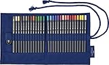 Faber-Castell 114752 - Stifterolle Goldfaber mit 27 Stiften, 1 Pinsel, 1 Spitzer