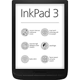 PocketBook e-Book Reader 'InkPad 3' (8 GB Speicher; 19,8 cm (7,8 Zoll) E-Ink Carta Display; SMARTlight; Wi-Fi) in Black