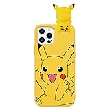 Handyhülle für Apple iPhone 7/8 iPhone SE 2022/2020 Hülle 4,7', Cartoon Cute Funny Kawaii Fun für Pokemon Handyhülle Lustige Ultra Dünn Matt Weich Silikon Stoßfest Kratzfest Schutzhülle, 01