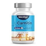 L-Carnitin 2000 - Premium Carnipure® von Lonza - 140 vegane Kapseln - 2.000mg L-Carnitin pro Tag - Laborgeprüft, hochdosiert, ohne Zusätze in Deutschland hergestellt