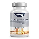 Schwarzkümmelöl - 420 Kapseln - 1000mg pro Tagesdosis - Ägyptisch, naturbelassen und kaltgepresst - 80% essentielle Fettsäuren + Vitamin E - Laborgeprüft ohne Zusätze in Deutschland hergestellt