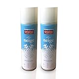 Radami Schneespray Kunstschnee Sprühschnee Dekoschnee Schnee Dekoration 2 x 250ml