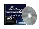 3 MediaRange Bluray Rohlinge BD-R 50GB 6x Jewelcase