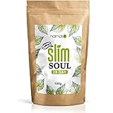 28 Tage Bio Slim Soul Tee - loser Kräutertee - Grüner Tee, Mate, Melisse, Brennnessel, Ingwer, Löwenzahn, u.v.m. - 100g