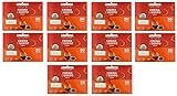 10x Lavazza Crema e Gusto Forte Cialde 50 Kaffeepads Italienischer Kaffee gerösteten und gemahlenen Kaffee