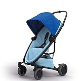 Quinny Zapp Flex Plus Buggy, Stylischer Kinderwagen mit Viel Komfort und Flexibilität, Leicht und Extrem Kompakt Zusammenfaltbar, Nutzbar ab der Geburt (z.B. mit Lux Babywanne), Blue on Sky (blau)