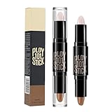 Brightening Concealer Stick Leichte, feuchtigkeitsspendende, mit Vitamin E und Hyaluron angereicherte Formel Mittlere aufbaubare Deckkraft mit einem natürlich glatten Finish Abdeckstift (C, One Size)