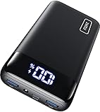 INIU Power Bank, 22,5W Powerbank klein Aber stark 20000mAh (USB C Input&Output), 3A USB C PD3.0 QC4.0 Powerbank with LED Display, kompatibel mit iPhone 14 13 12 11 Pro Max Samsung S21 S20 iPad Huawei