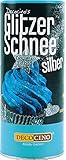 Dekoback Glitzer-Schnee silber (100 g) - Glitzerstaub, Glitzerpuder, Backglitzer, essbarer Glitzer zum Backen, Glitter, Glimmer