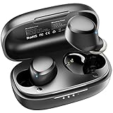 TOZO A1 Mini Wireless Ohrhörer Bluetooth 5.3 in Ear Leichte Kopfhörer Kabellos Eingebautes Mikrofon, Immersiver Premium-Sound Fernverbindungs-Headset (kompatibel für kleine Ohren), Schwarz