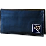 NFL St. Louis Rams Deluxe Leder Scheckbuchhülle