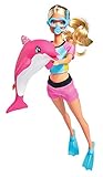 Simba 105733201 - Steffi Love Dolphin Fun, im Tauchanzug, mit Taucherbrille und Schwimmflossen, mit Delfin zum Spielen, Ankleidepuppe, 29cm, für Kinder ab 3 Jahren