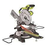 Ryobi 2000 W Kappsäge und Gehrungssäge EMS254L (Säge mit Sägeblatt, Zubehör) 5133001202