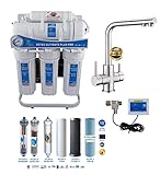 Retec Osmoseanlage 600 GPD Perfect Water No. 1 Ultimate Plus PRO Mod. 2020 Direct Flow kein Tank nötig Umkehrosmosewasserfilter Wasserfilter Trinkwasser Umkehrosmose Reverse Osmosis