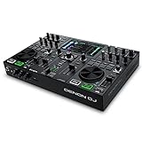 Denon DJ PRIME GO – Mobile 2-Deck Smart DJ-Konsole mit WLAN- Streaming, 7-Zoll HD-Touchscreen und wiederaufladbarer Batterie