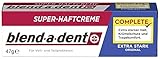 Blend-a-dent Super-Haftcreme extra stark, 3er Pack (3 x 47 g)