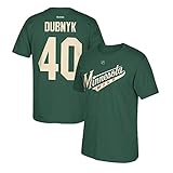 Adidas spartanisch eingerichtet dubnyk Reebok Minnesota Wild Premier Player Jersey grün T-Shirt Herren, Herren, grün, Medium