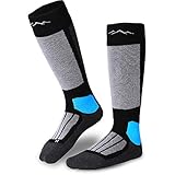 gipfelsport Skisocken - Warme Wintersocken aus Merino Wolle | Thermosocken für Herren, Damen und Kinder | 1x schwarz | 39-41