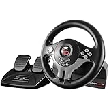 Superdrive - Rennlenkrad / Lenkrad Driving Wheel SV200 mit pedalen und Schaltpaddles für Nintendo Switch - PS4 - Xbox One - PC