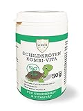 Linsor, Schildkröten Kombi-Vita, Vitamine für Landschildkröten, Ergänzungsfutter, 50 g Pulver