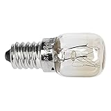 DL-pro Lampe E14 15W 230V bis 300°C 22mmØ 57mm universal Glühlampe Glühbirne Backofenlampe Ofenlampe Backofenbirne Ofenbirne Birne Kühlschranklampe Kühlschrankbirne für Backofen Ofen Herd Kühlschrank