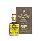 Giuseppe Giusti Quarto Centenario Aceto Balsamico di Modena IGP Balsamessig aus Modena 4 Goldmedaillen Cubicaflasche in Geschenkpackung (1 x 0.25 l)