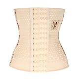 JPXJGT Waist Trainer Abdominal Figure Shaping Shaper Damen Korsett Unterbrust Taillenmieder Taillenformer Shapewear Sport Figureformend(Color:Nude,Size:3XL)