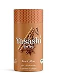 Yasashi Bio Tee | Gewürz Chai | Bio Kräutertee | würzig und orientalisch-süß | 100% natürliche Zutaten | 100% Bio Qualität | 100% recyclefähige Verpackung | 16 Pyramidenbeutel x 2g