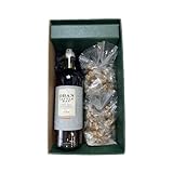 Geschenkbox - Whisky - Grün - OBAN LITTLE BAY - 43% - Schwarzer Nougat Weich MAISON JONQUIER