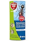 PROTECT HOME Forminex Ameisen Streu- und Gießmittel, Ködergranulat mit sehr guter Lockwirkung und Nestwirkung, 500g Streudose